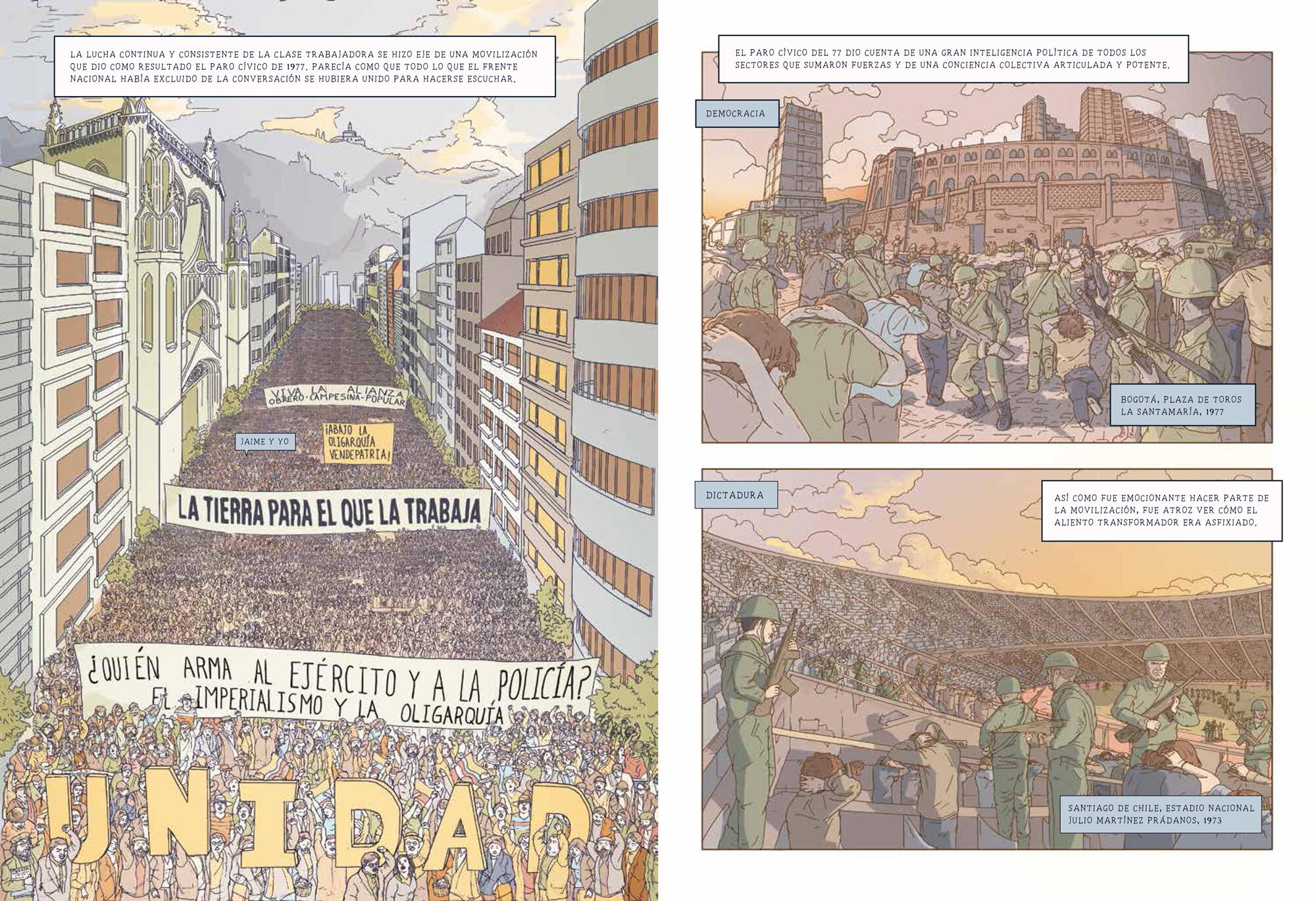 ‘Garzón, el duelo imposible’, una novela gráfica que podría ser un libro de historia de Colombia